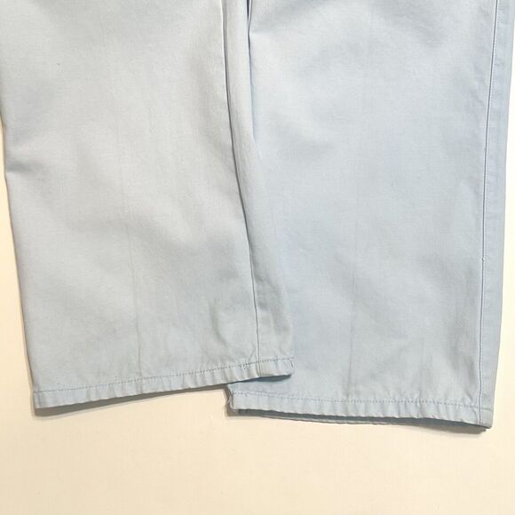 Peter Millar Raleigh Washed Twill Performance Light Blue Khaki Chino 38x37 - Picture 10 of 14